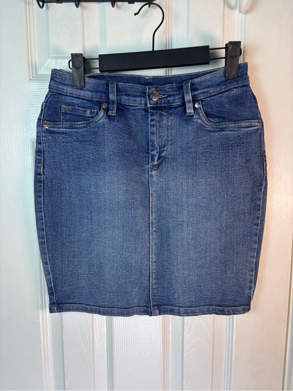 VENUS Classic Blue Denim Pencil Skirt MINI SIZE 2